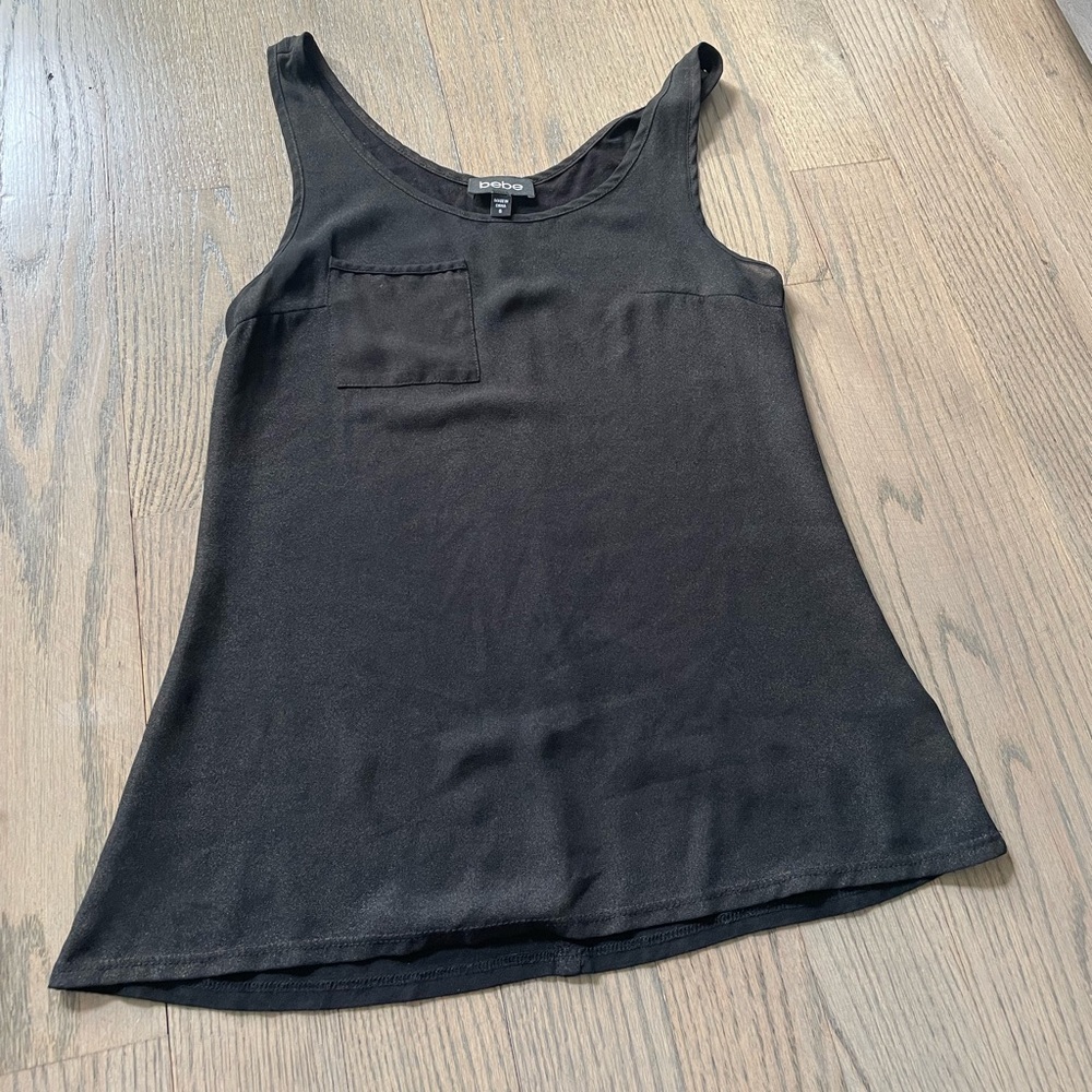 Black top. Bebe.